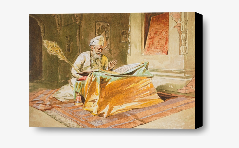 Shri Guru Granth Sahib By William Simpson - Guru Nanak Sahib History, transparent png download