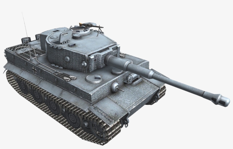 Pzkpfw Vi Tiger - Churchill Tank, transparent png download