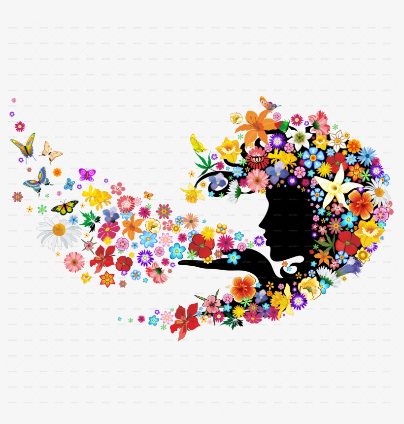 Mother Nature Png Picture Black And White Download - Je T Envoie Plein D Ondes Positives, transparent png download
