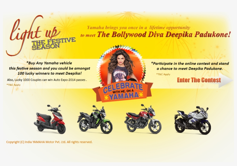 Yamaha Diwali Offer - Yamaha Diwali, transparent png download