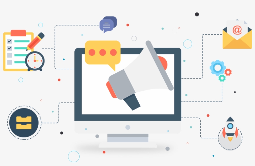 E-mail Marketing Is Generally Similar To Direct Mail - Digital Marketing, transparent png download