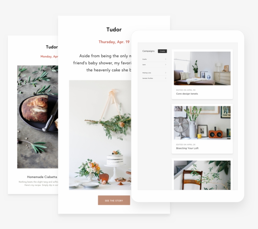 Dashboard - Squarespace Email Campaign, transparent png download