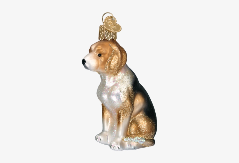 No Image Available For - Merck Family's Old World Christmas Beagle Glass Ornament, transparent png download