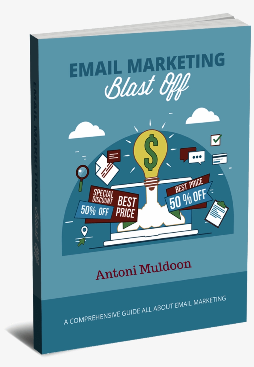 Email Marketing Blast Off - Graphic Design, transparent png download