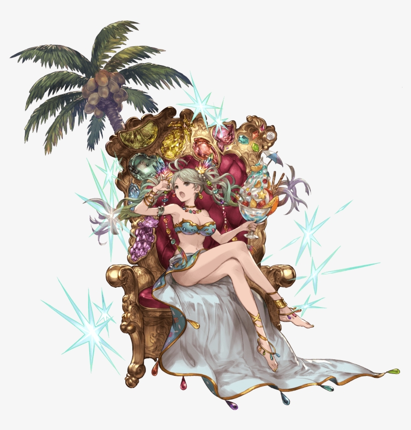 Delafillesummer B - Granblue Fantasy De La Fille, transparent png download