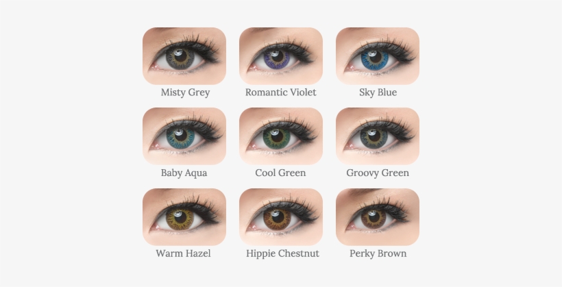 *available In Pack Of 2 Lenses Per Box - Freshkon Contact Lens Colors, transparent png download