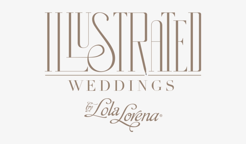 Illustrated Weddings By Lola Lorena - Your London Wedding Magazine, transparent png download