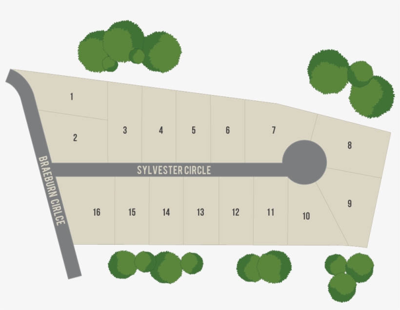 Select A Lot To Explore The Community - Sylvester Circle By Brock Built, transparent png download