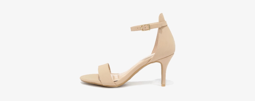 Published - Lulus Published Author Nude Nubuck Ankle Strap Heels, transparent png download