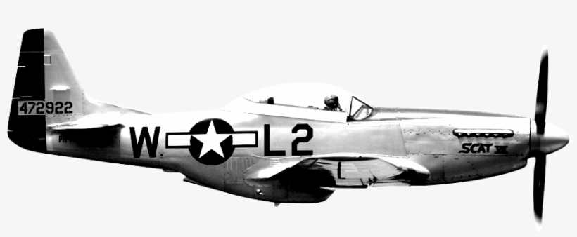 Be A Hero For A Day - P51 Mustang Transparent Background, transparent png download