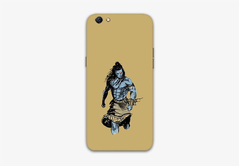 Angry Lord Rama Oppo F3 Plus Mobile Back Case - Mahadev T Shirt, transparent png download