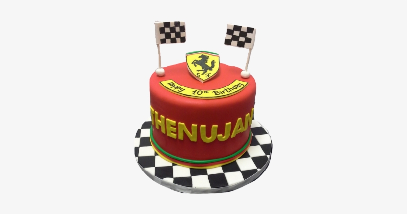 Ferrari Cake - Birthday Cake, transparent png download