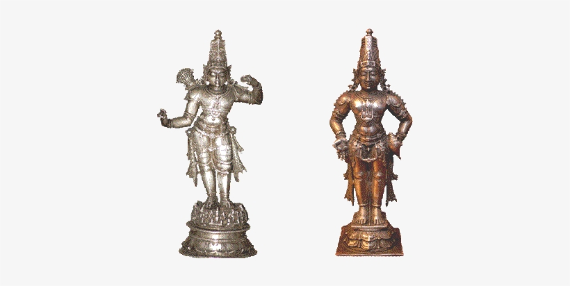 Once, Vali And Sugriva Did Penance And Propitiated - Bronze Sculpture, transparent png download