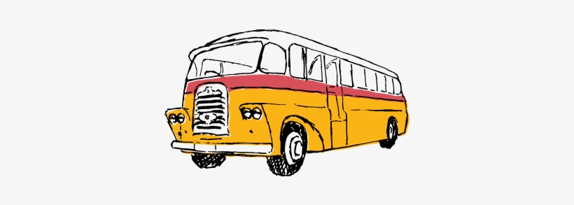 Old Bus Png - Vintage Bus Png, transparent png download