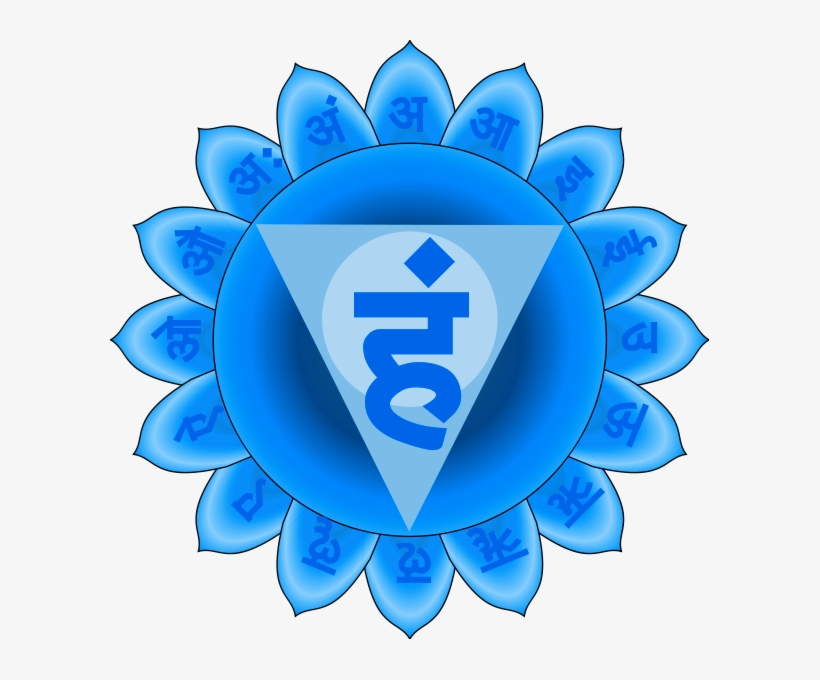 Vishuddhi Chakra - 16 Petal Chakra Vishuddha, transparent png download