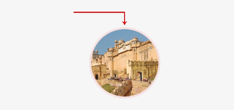 Wild Safari Rajasthan - Amber Fort, transparent png download
