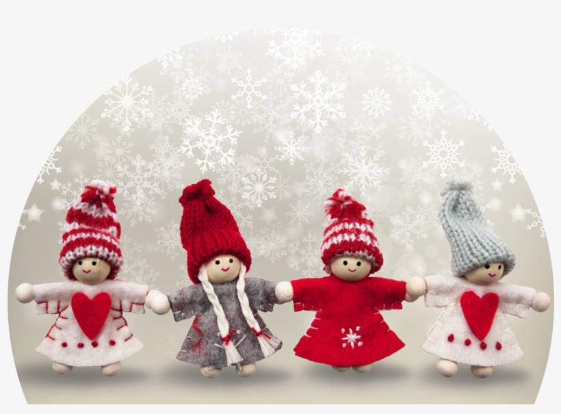V2-christmasdolls163 - - Winter Heart Christmas, transparent png download