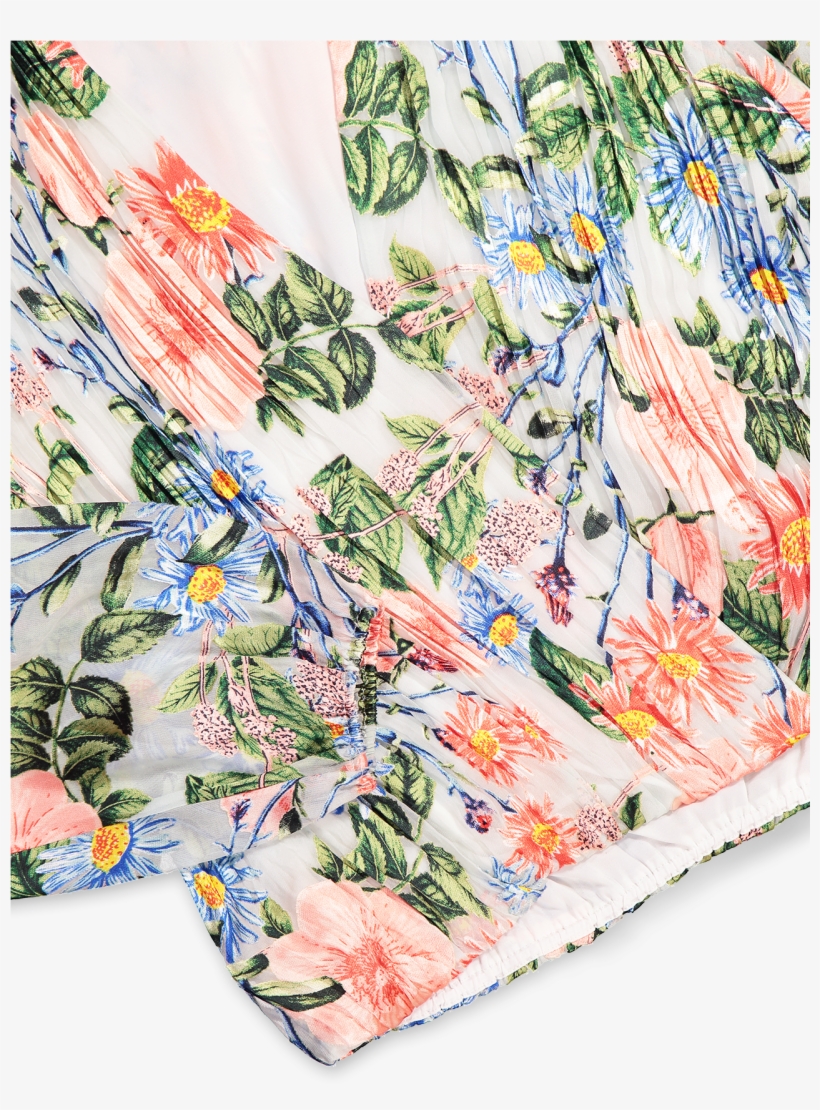 Long Sleeve Trista Cross Blouse Multi - Sleeve, transparent png download