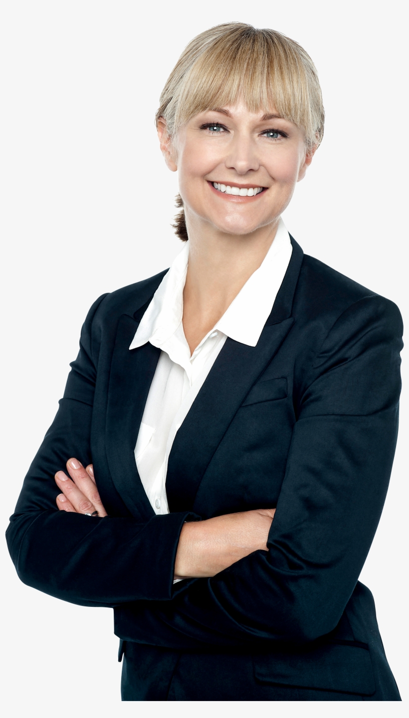 Women In Suit Png Image - Businessperson, transparent png download