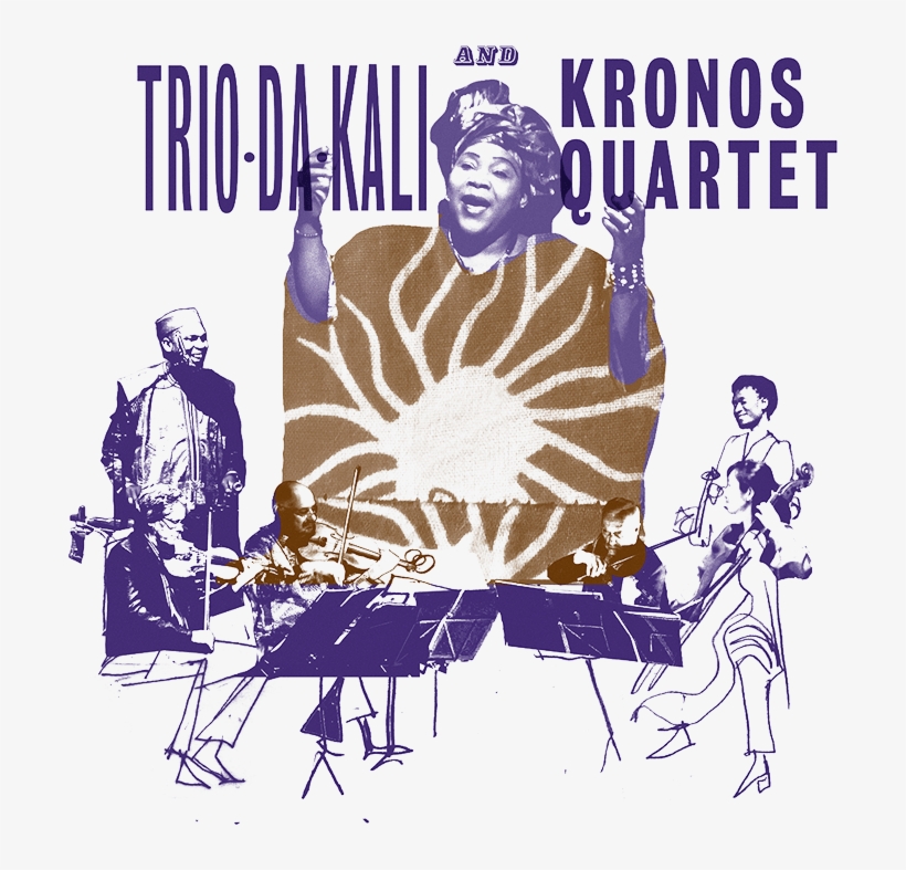 Artwork Transparent - Ladilikan - Trio Da Kali & Kronos Quartet, transparent png download