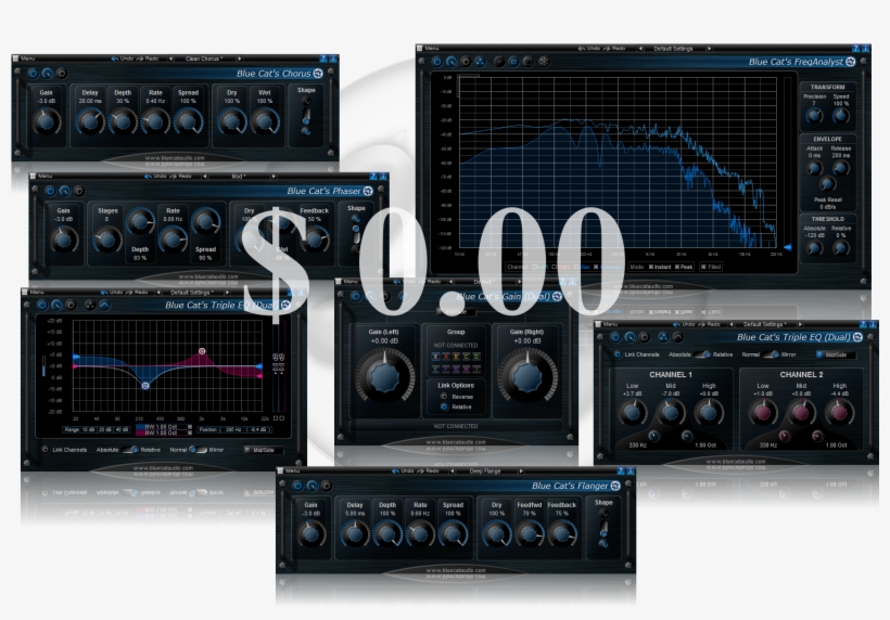 Blue Cat's Freeware Plug Ins Pack Ii, transparent png download