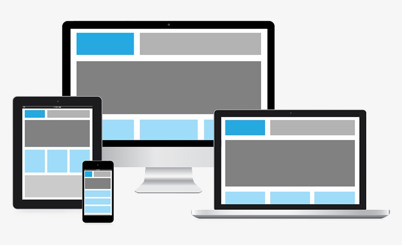 Mobile Responsive Website Design - Responsive Website, transparent png download