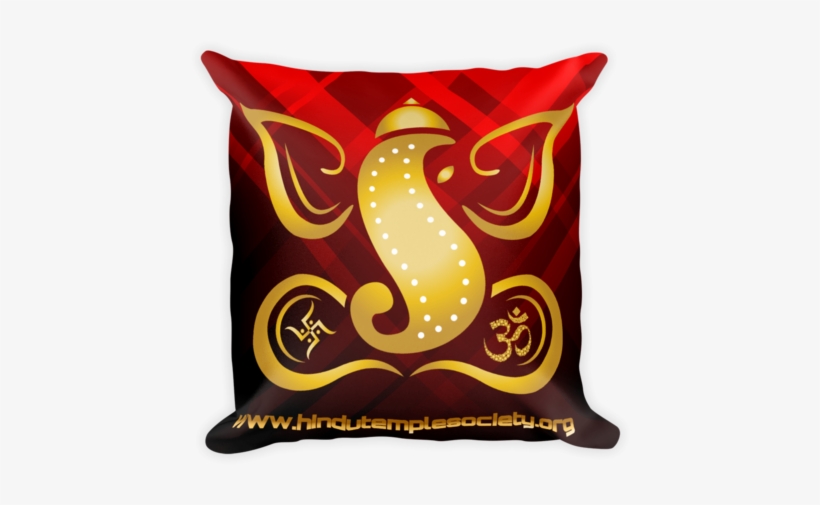 Square Pillow - Ganesha - Pillow, transparent png download