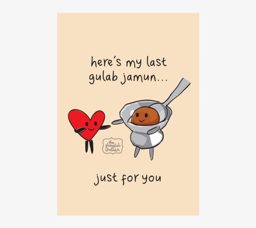 Love Quotes About Gulab Jamun, transparent png download