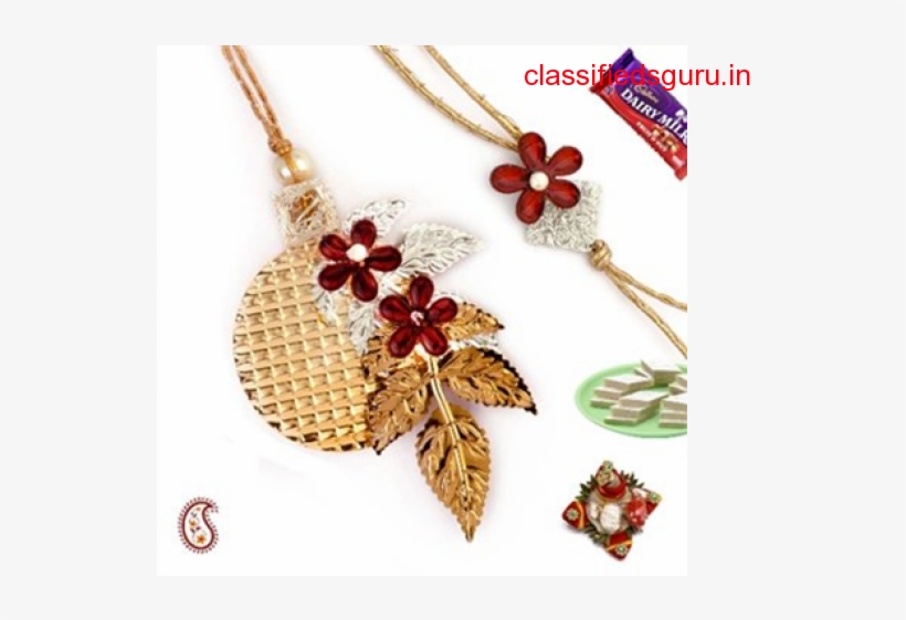 Send Designer Rakhi, Rakhi Gifts, Chocolate Hamper - Raksha Bandhan Rakhi, transparent png download