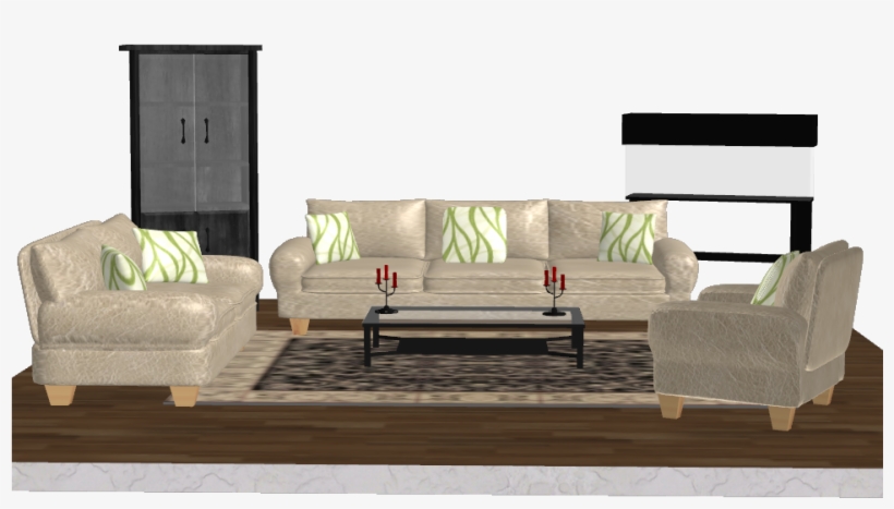 Living Room Furniture Png, transparent png download