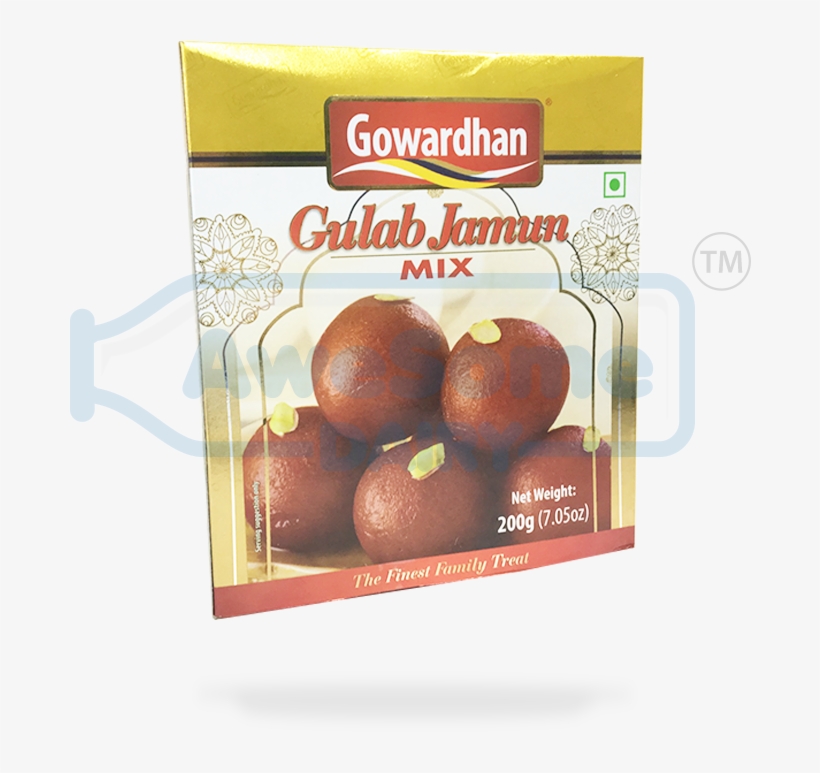 Awesome Dairy Gowardhar Gulab Jaman 250 Image2 - Gowardhan Gulab Jamun Mix 200gms, transparent png download
