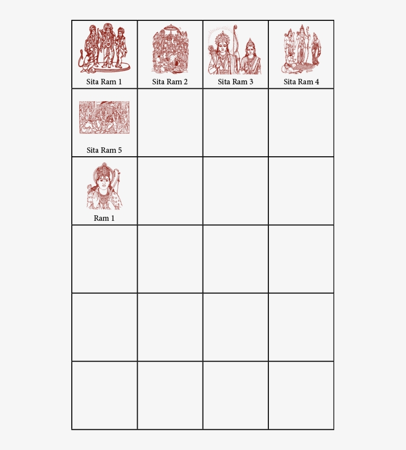 Hindu Symbols For Indian Wedding Cards Sita Ram - Sri Ramcharitmanas [book], transparent png download
