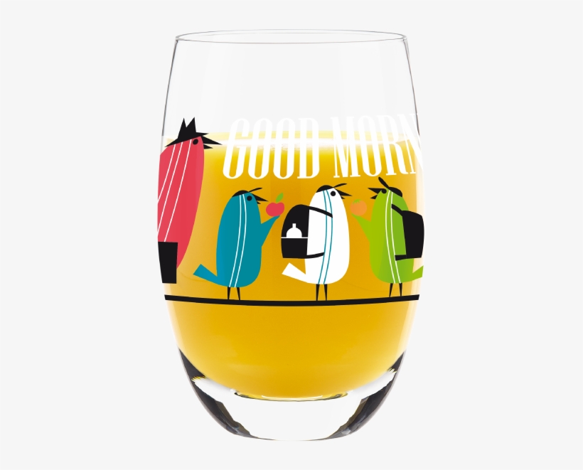 Juice Glass Designed By Julien Chung - Ritzenhoff Good Morning Saftglas, Trinkglas Blumen, transparent png download