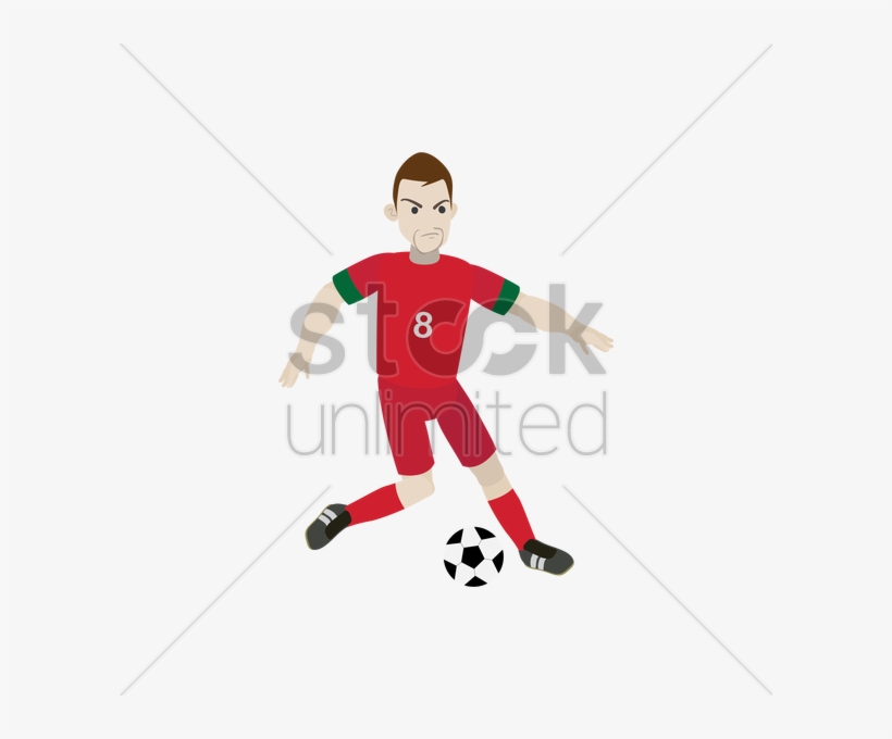 Football Player Clipart Football Player Goal - Clip Art, transparent png download