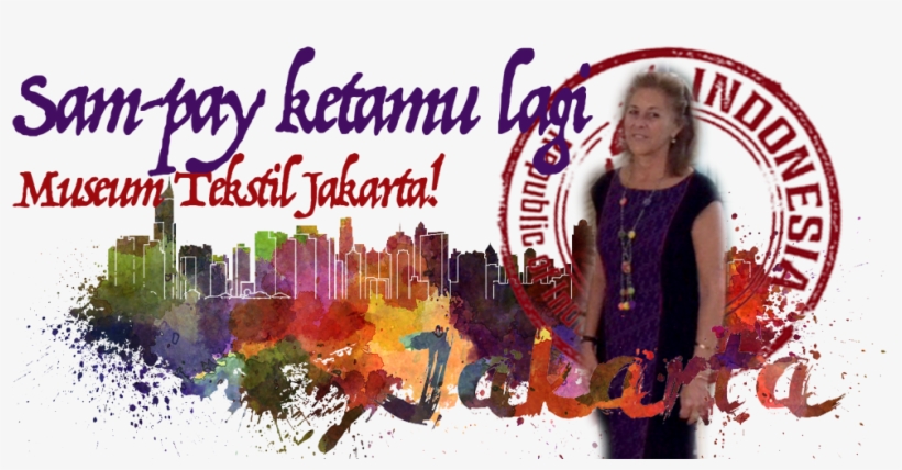 Farewell, Adieu Sam-pay Ketamu Lagi Museum Tekstil - Kunstdruck: Paulrommer's Jakarta Skyline In Watercolor,, transparent png download
