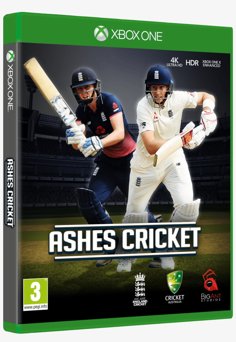 Xbox 3d Ashes Ukpackshot W=1887 Xbox 360 Cricket Games 2018 PNG Image