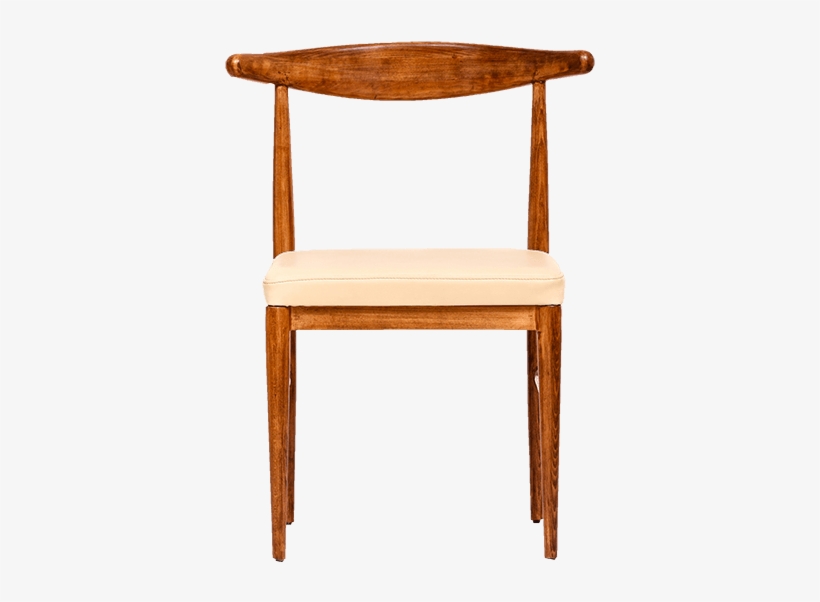 Hanger Solid Wood Dining Chair In Walnut Finish - Chair, transparent png download
