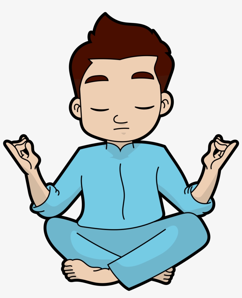 File Cartoon Expert Svg Wikimedia Commons Open - Yoga Images In Crtooon, transparent png download
