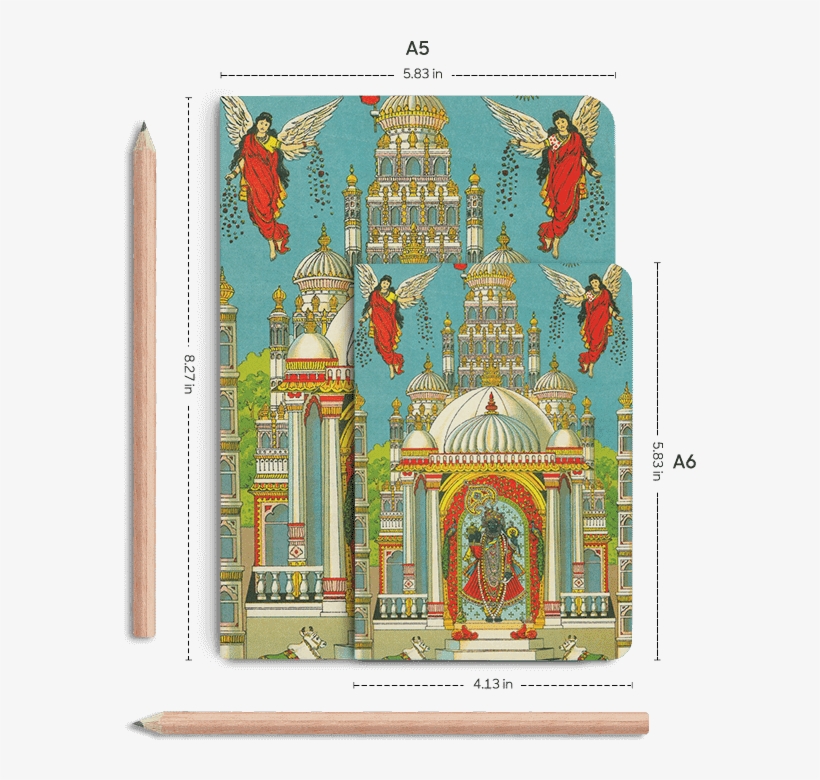 Dailyobjects Thakorji Krishna A5 Notebook Plain Buy - Creative Arts, transparent png download