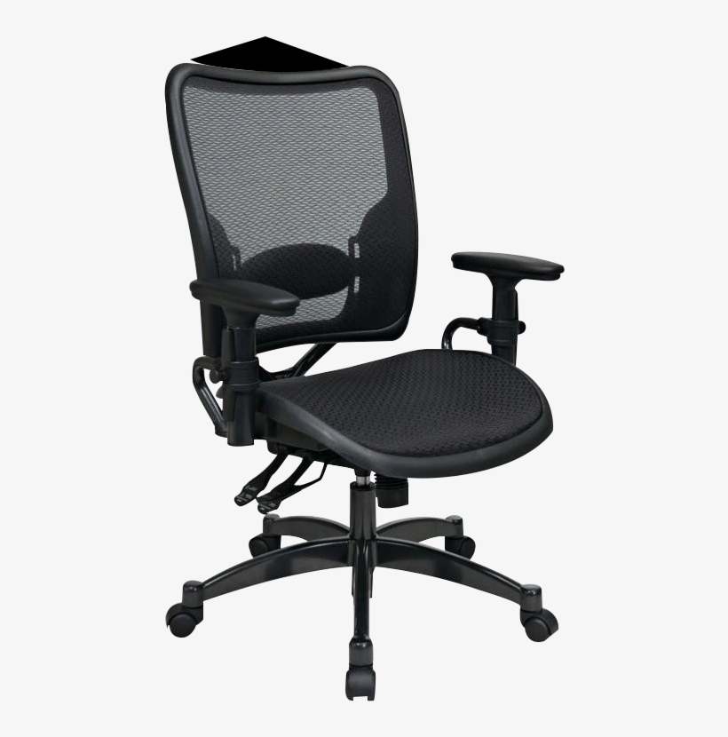 62 Series Ergonomics Airgrid Seat And Back Office Chair - Ergonomic Chair, transparent png download