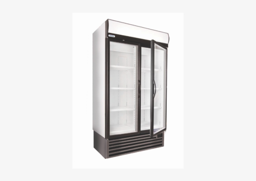 Single Glass Door Upright Freezer - Door, transparent png download