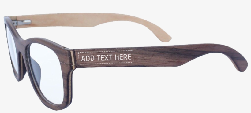 wooden spectacle frames