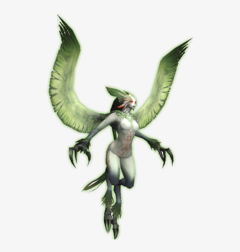 Ah, A Female Garuda Just Like My Back Tatt - Garuda Final Fantasy, transparent png download