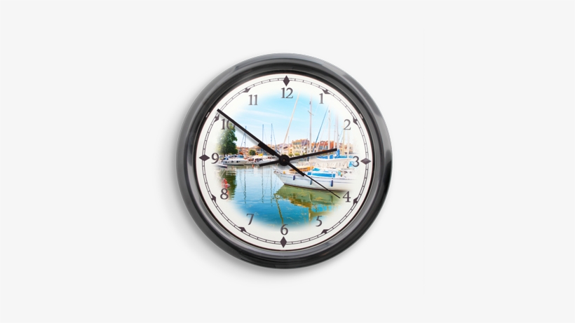 Personalized Photo Wall Clock - Custom Wall Clock, transparent png download