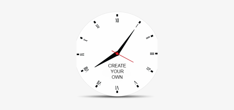 Create Your Own Wall Clock Create Your Own Wall Clock - Clock, transparent png download