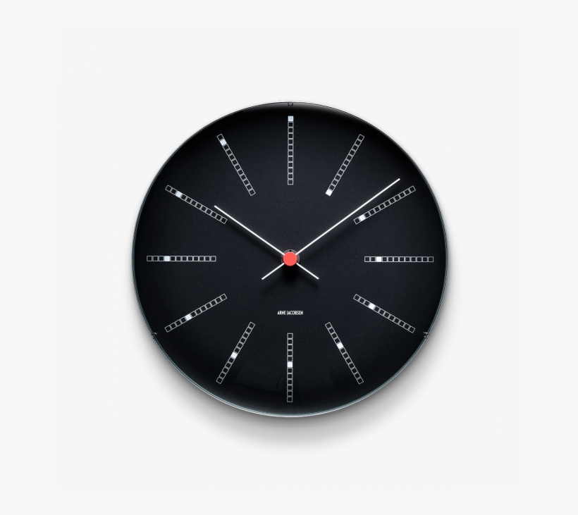Bankers 29 Cm - Arne Jacobsen Bankers Clock, transparent png download