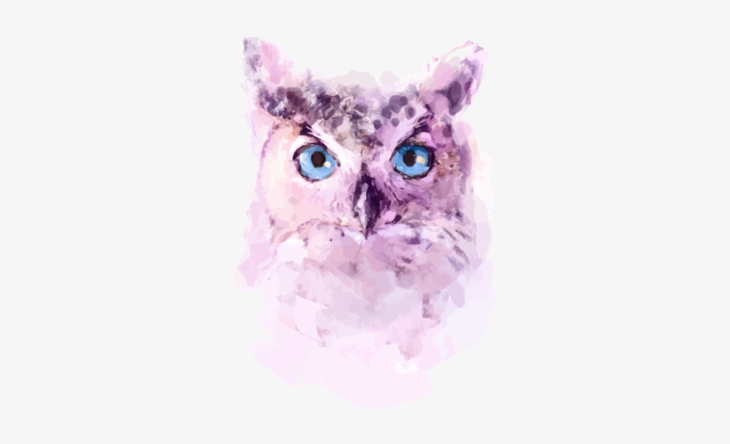 Owlconverted - Buho Acuarela, transparent png download
