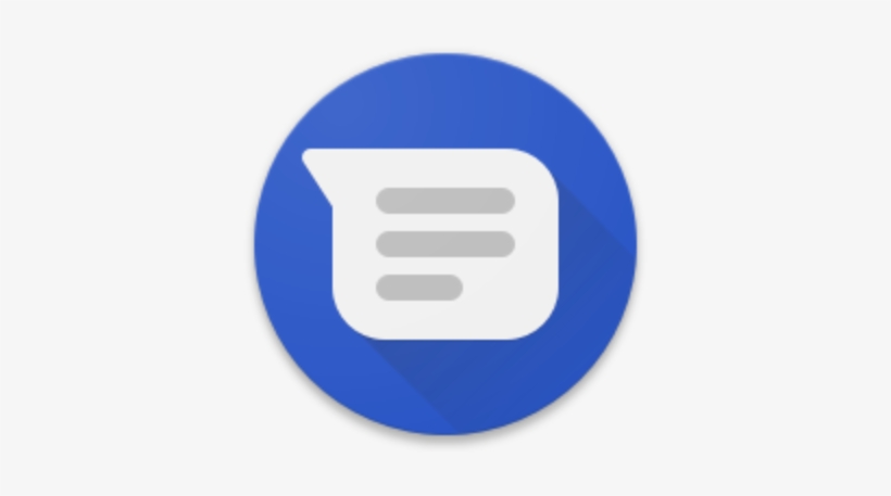 Download Google Messenger - Android Messages App Icon | Transparent PNG ...
