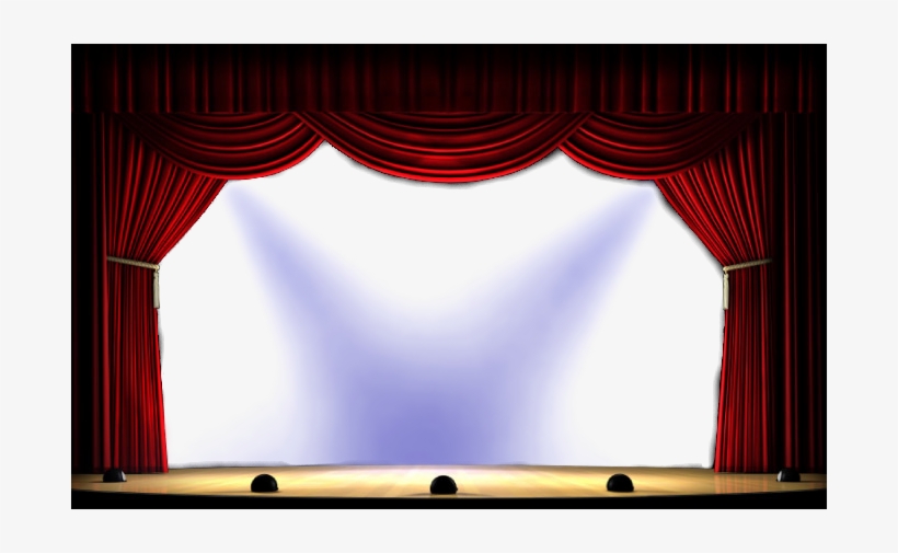 Free Curtain Images - Theatre Stage, transparent png download