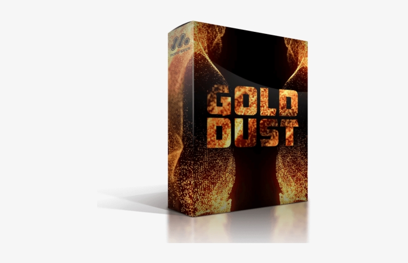 Golden Particles With Organic Motion - Particle, transparent png download